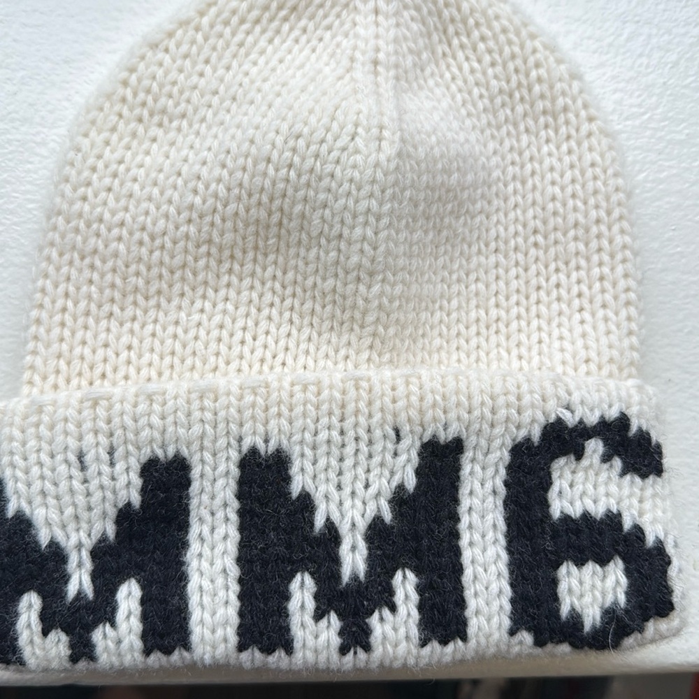 MM6 Maison Margiela Kids Beanie ‘Off White’